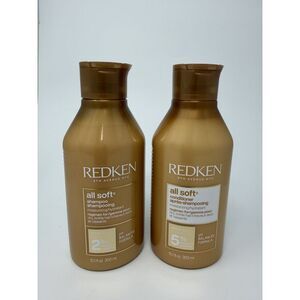 Redken All Soft Moisturizing Shampoo and Conditioner Set 10.1 oz Each